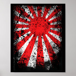 Japan Land der wachsenden sunnipponischen Kriegsfl Poster
