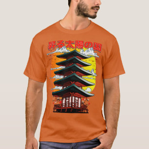 Japan Land des aufgehenden Sonnentempels T-Shirt