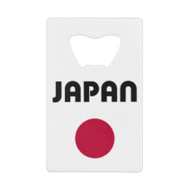 Japan Large Red Dot Light Color Geldbeutel Flaschenöffner