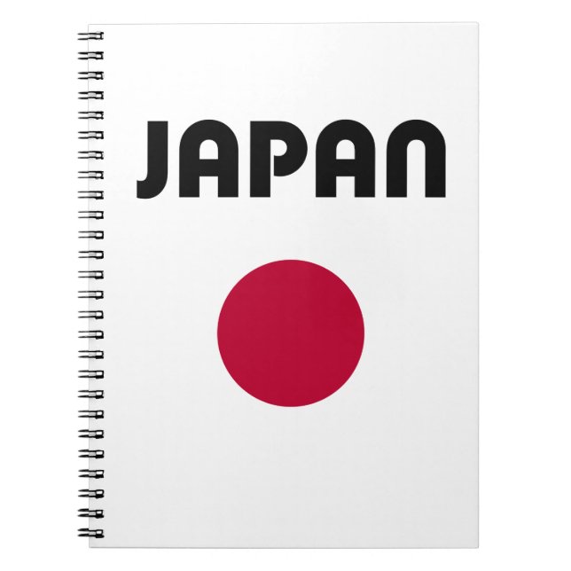 Japan Large Red Dot Light Color Notizblock (Vorderseite)