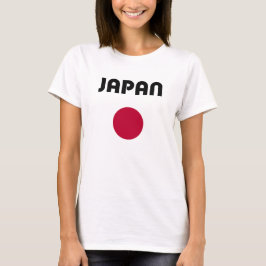 Japan Large Red Dot Light Color T-Shirt