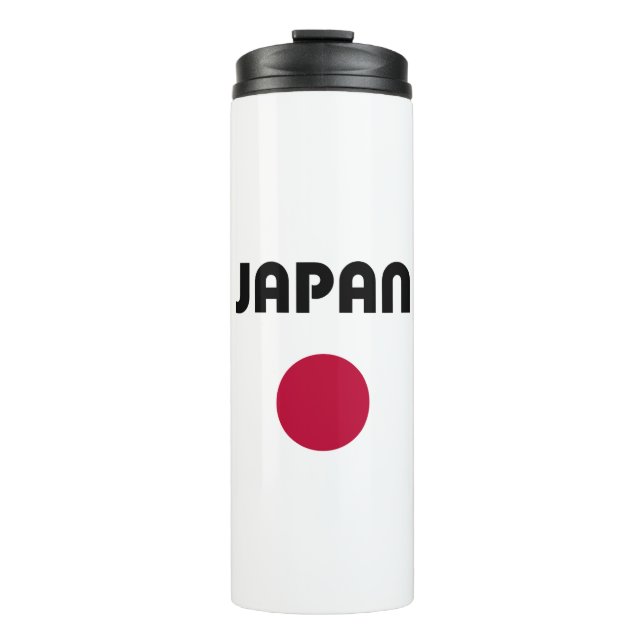 Japan Large Red Dot Light Color Thermosbecher (Vorderseite)