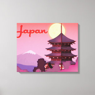 Japan Leinwanddruck