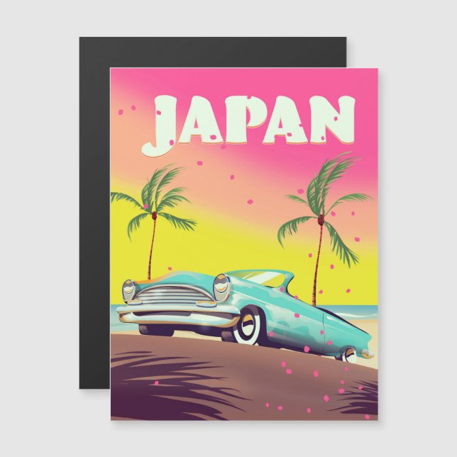 Japan Magnetkarte (Vorne/Hinten)