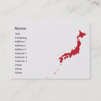 Japan - mollig visitenkarte