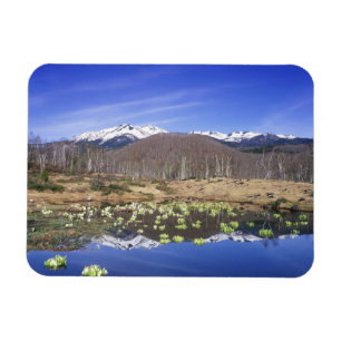 Japan, Nagano, Norikura, Berg Norikura & Magnet