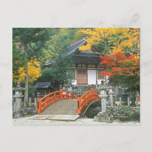 Japan, Nara, Ryuzenji Temple Postkarte (Vorderseite)