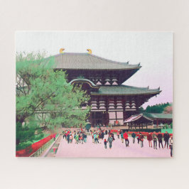 Japan Nara schöne Frühlingslandschaft herausforder