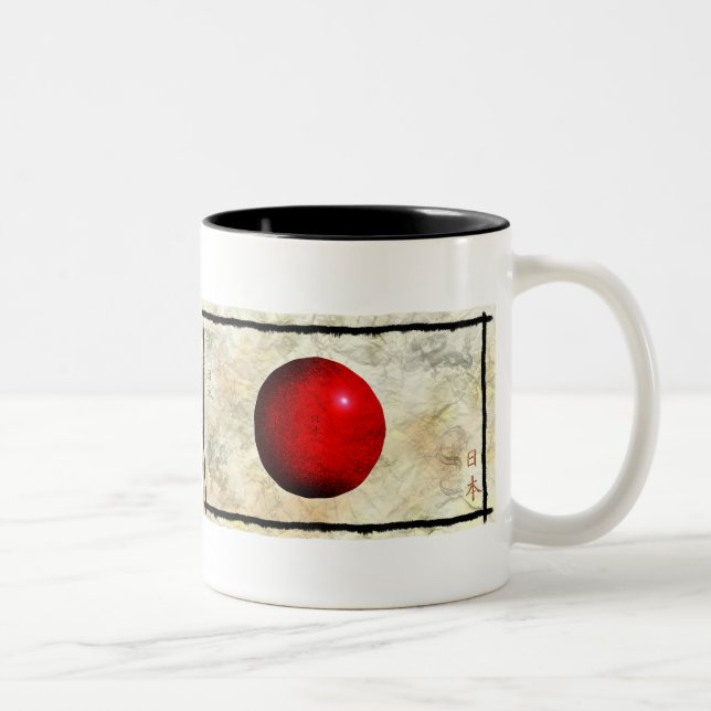 Japan National Flag Patriotic Tasse Series (Rechts)
