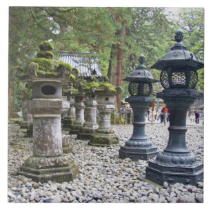 Japan, Nikko. Toshogu Shrine und Mausoleum in Fliese