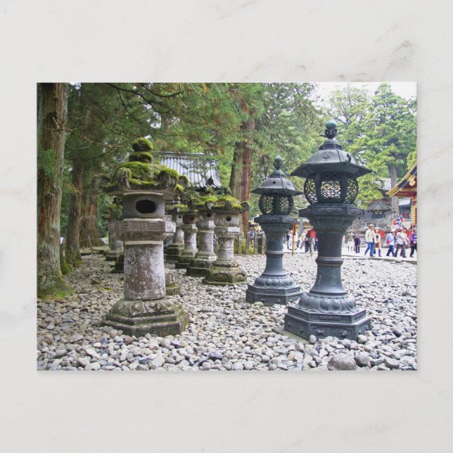 Japan, Nikko. Toshogu Shrine und Mausoleum in Postkarte (Vorderseite)