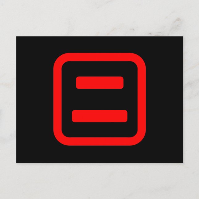 Japan Nummer zwei 二 【Ni】 Kanji Postkarte (Vorderseite)