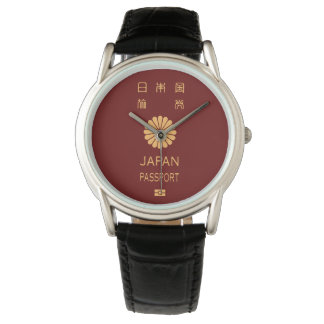 Japan passport wristwatch armbanduhr