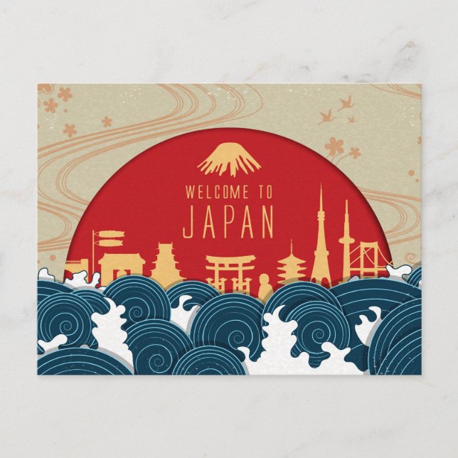 Japan Postkarte (Vorderseite)