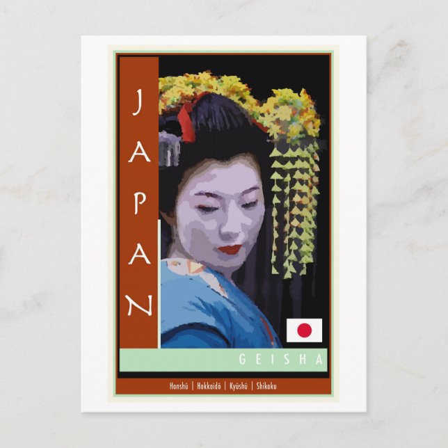 Japan Postkarte (Vorderseite)