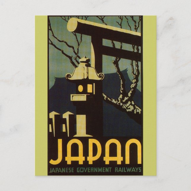 Japan Postkarte (Vorderseite)