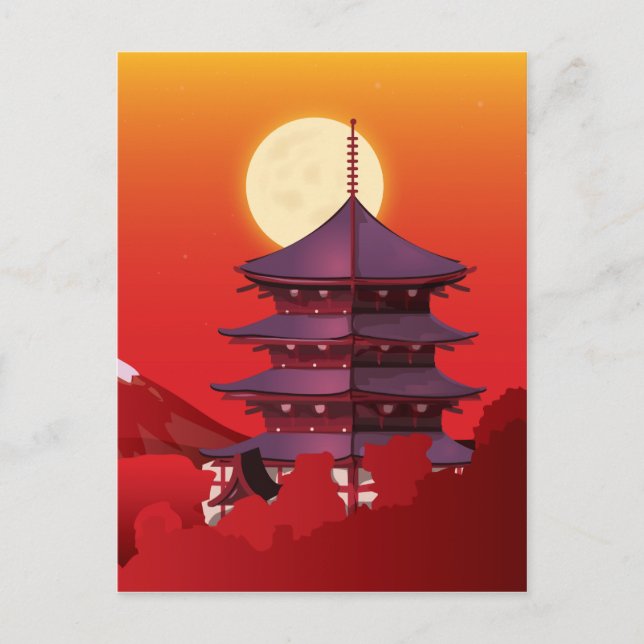 Japan Postkarte (Vorderseite)