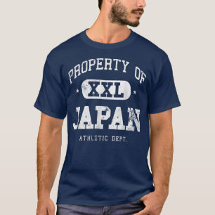 Japan Property XXL Sport Uni Athletic Funny T-Shirt