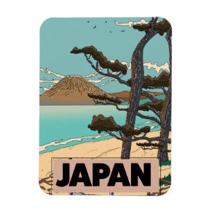 Japan Reise Druck Magnet