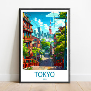Japan Reise Druck Wandkunst Japan Wandbehang Heim Poster