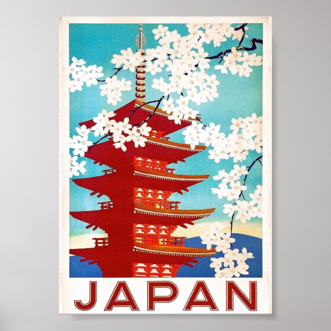 Japan Reise Poster (Vorne)