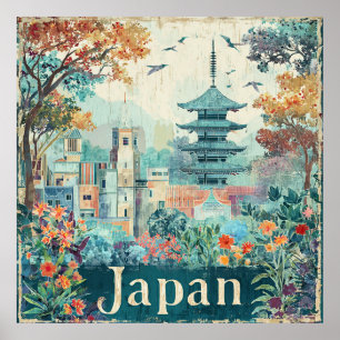 Japan-Reiseplakat Poster