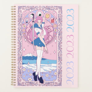 Japan Rose Anime Schogirl Art Nouveau Illustrati