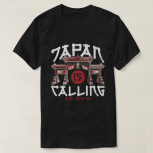 Japan ruft und ich muss gehen, Urlaub lustig T-Shirt
