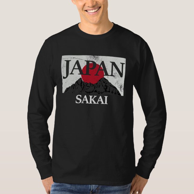 Japan Sakai Fuji san flag T-Shirt (Vorderseite)
