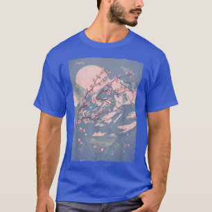 Japan Sakura Pink Blume Floral Japanischer Kirsche T-Shirt