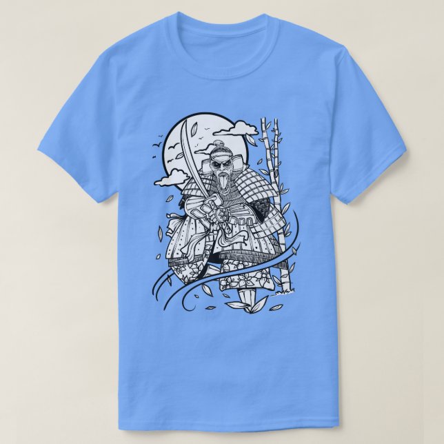 Japan Samurai Bushido Code Premium T - Shirt Copy  (Design vorne)