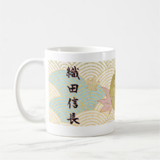 JAPAN SAMURAI KAMON KANJI TENKAFUBU! Syougun Oda Kaffeetasse
