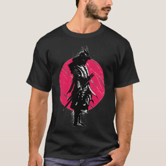 Japan-Samurai-Krieger-Katana-Schwertkampf. T-Shirt