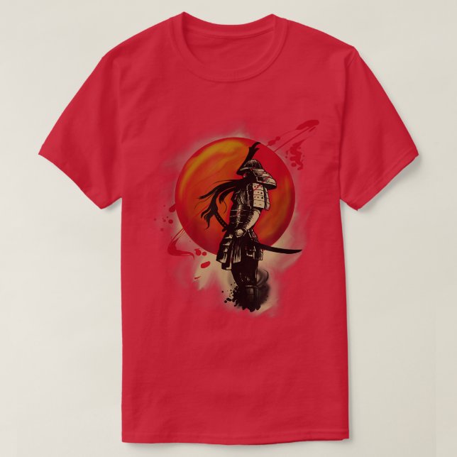 Japan Samurai Warrior T-Shirt Copy Copy Copy Copy  (Design vorne)