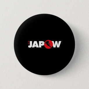 Japan Ski Shirt Japow Powder Skifahren Japanische  Button