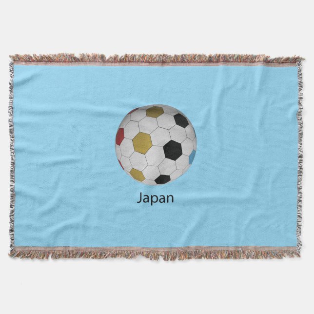 Japan Soccer Decke (Vorderseite)