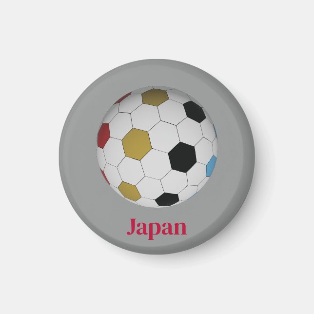 Japan Soccer Magnet (Vorne)