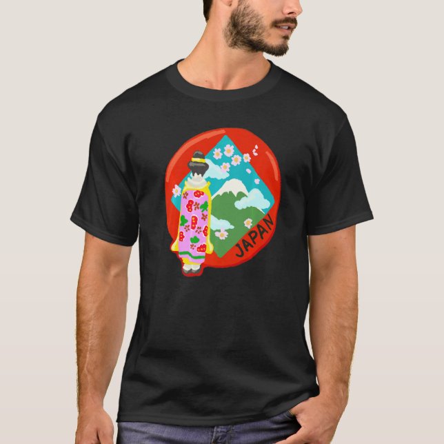 Japan souvenir  for men women  3 T-Shirt (Vorderseite)