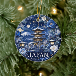 Japan Souvenir Urlaubserinnerung Keramik Ornament