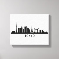 Japan Stadtlandschaft Reise | Tokio Skyline Silhou