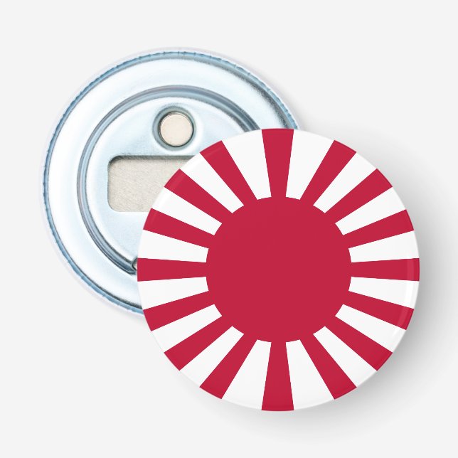 Japan steigende Sonnenflagge Flaschenöffner (Vorderseite)