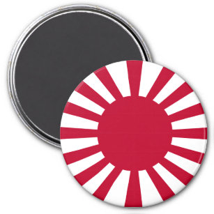 Japan steigende Sonnenflagge Magnet