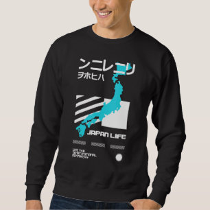 Japan Streerwear japanischer Stil Tokio 30 Sweatshirt
