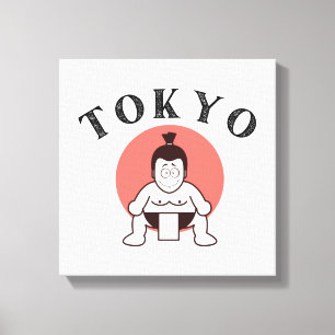 Japan Sumo Tokio - Sohn der Sonne Leinwanddruck