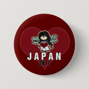 Japan Support Button Little Japanese Fairy