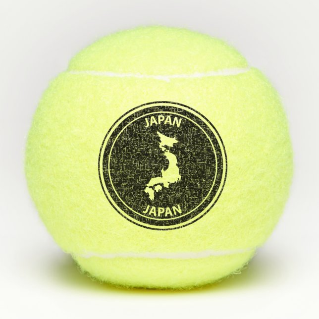 Japan Tennisbälle (Vorderseite)