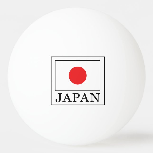 Japan Tischtennisball (Vorderseite)