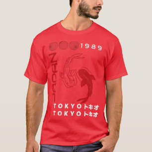 Japan Tokio Japanisch Koi p Nishikigoi Fisch T-Shirt