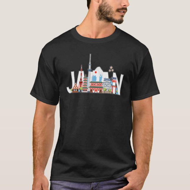 Japan Tokyo Souvenir Gift Shirt Of Japanese Tokyo  (Vorderseite)