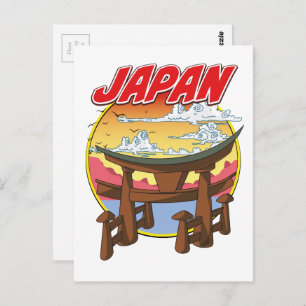 Japan Tori Postkarte